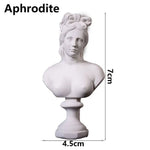 buste sculpté résine blanc classique agrippa aphrodite ares arias brutus david hermes moliere stgeorge