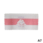 rideau porte romain animal kawaii ours panda chiot frange blanche decoration enfantine