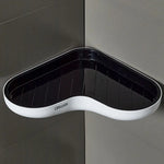 étagère salle bain blanc moderne adhésive simple toiletterie murale rechargeable