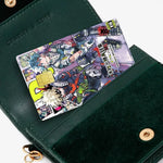 sticker carte crédit anime katsuki bakugo personnalisable réutilisable waterproof multicolore