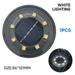 lampe solaire extérieure ip68 led noire dorée moderne jardin piscine