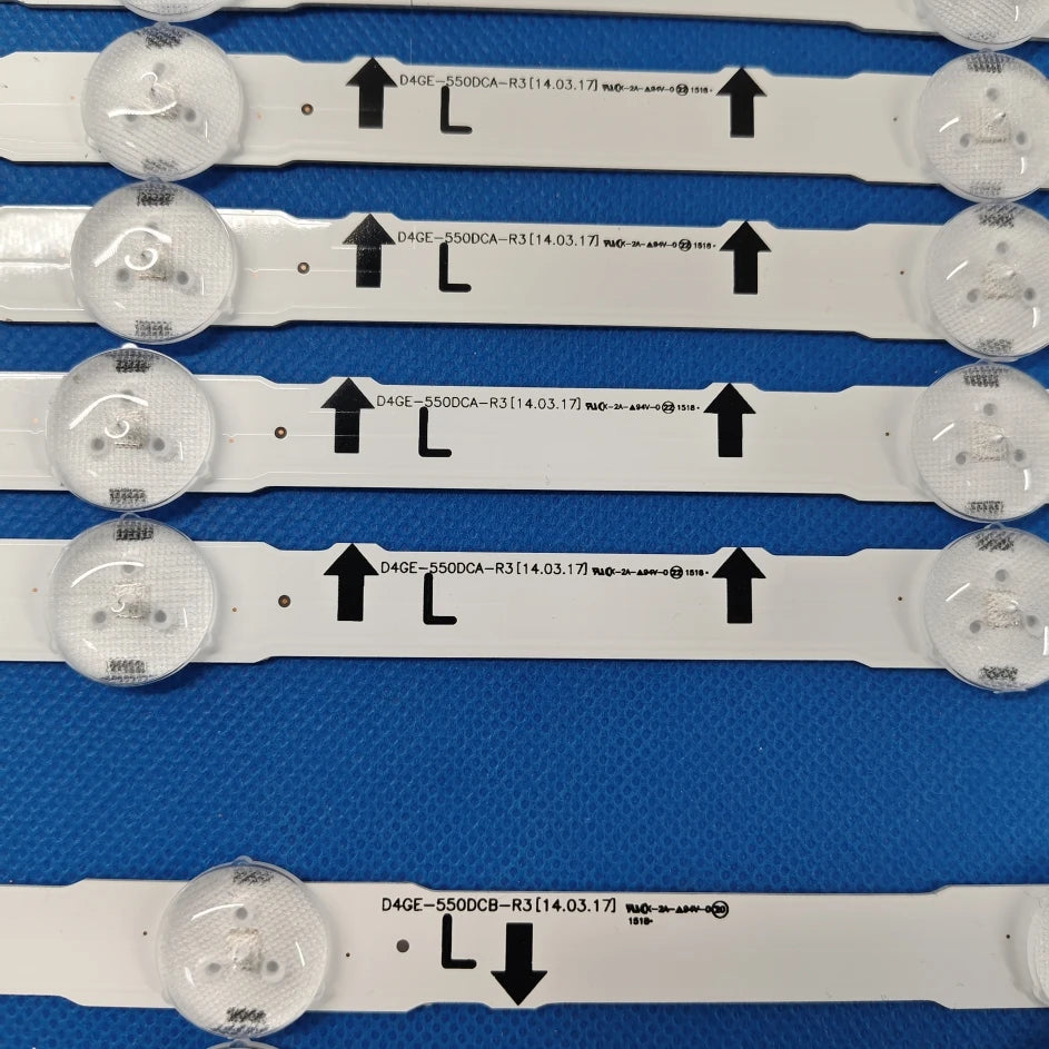 bandes led éclairage blanc moderne clips fixations téléviseurarrièreécran