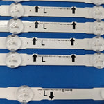 bandes led éclairage blanc moderne clips fixations téléviseurarrièreécran