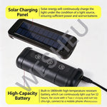 lampe coffre voiture led solaire rechargeable adhésif noir moderne sans fil détecteur mouvement