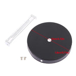 disques suspension noir blanc modernes tringles vis 12cm 4.72in