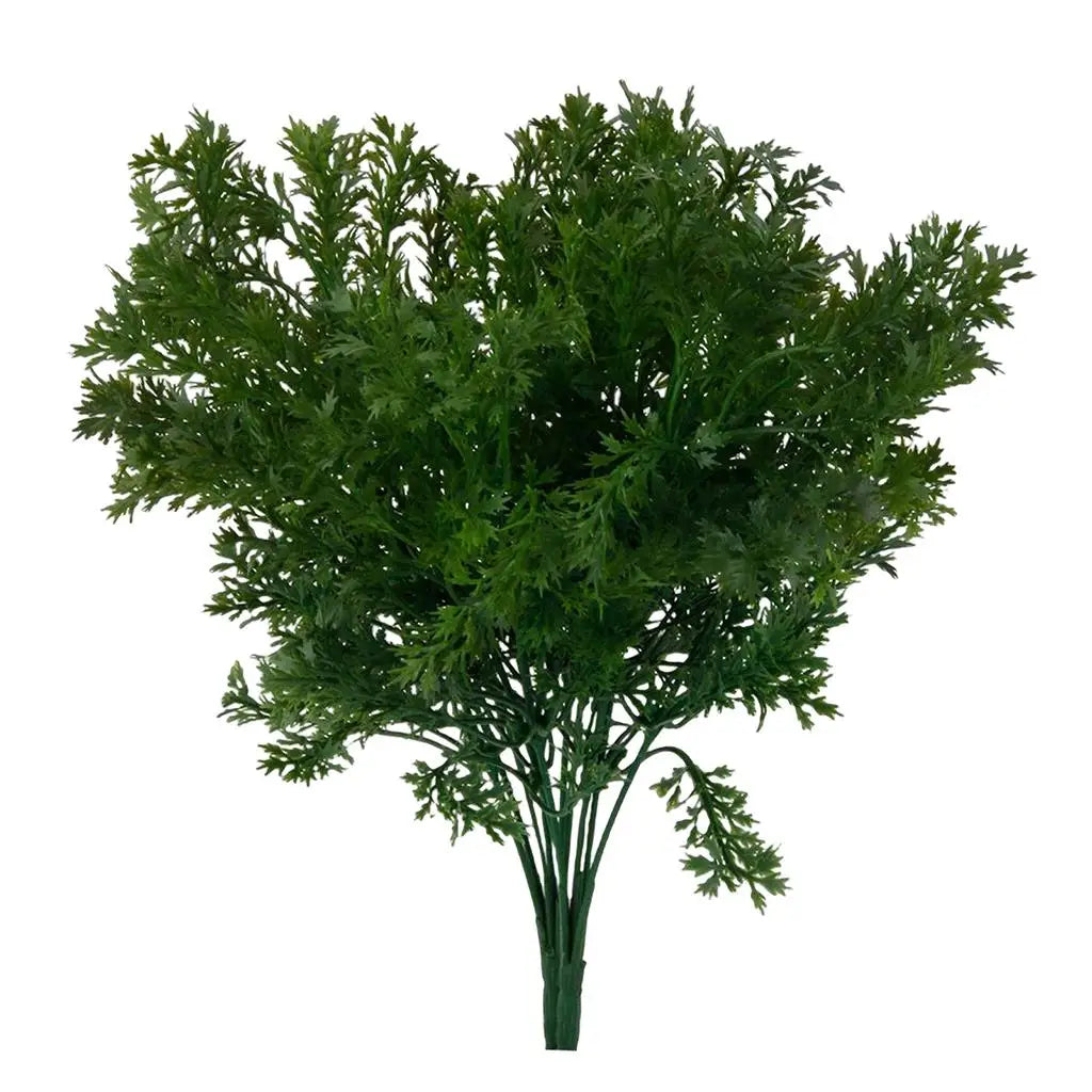 plante artificielle feuilles vertes buissonnement naturel décoration intérieure extérieure tiges flexibles