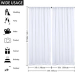 rideau uni rose clair moderne translucide 10ft 300cm 5ft 150cm mariage anniversaire