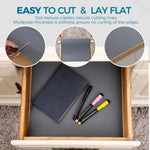 tapis protection armoire tiroir cuisine gris moderne texture points respectueux environnement