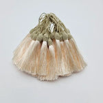 pompons dentelle africaine franges noeuds couture décoration rideau tissu coton