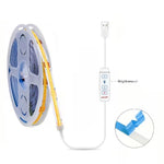 ruban led flexible blanc moderne interrupteur boutons usb adhésif ciseaux 30cm 100cm 200cm 300cm