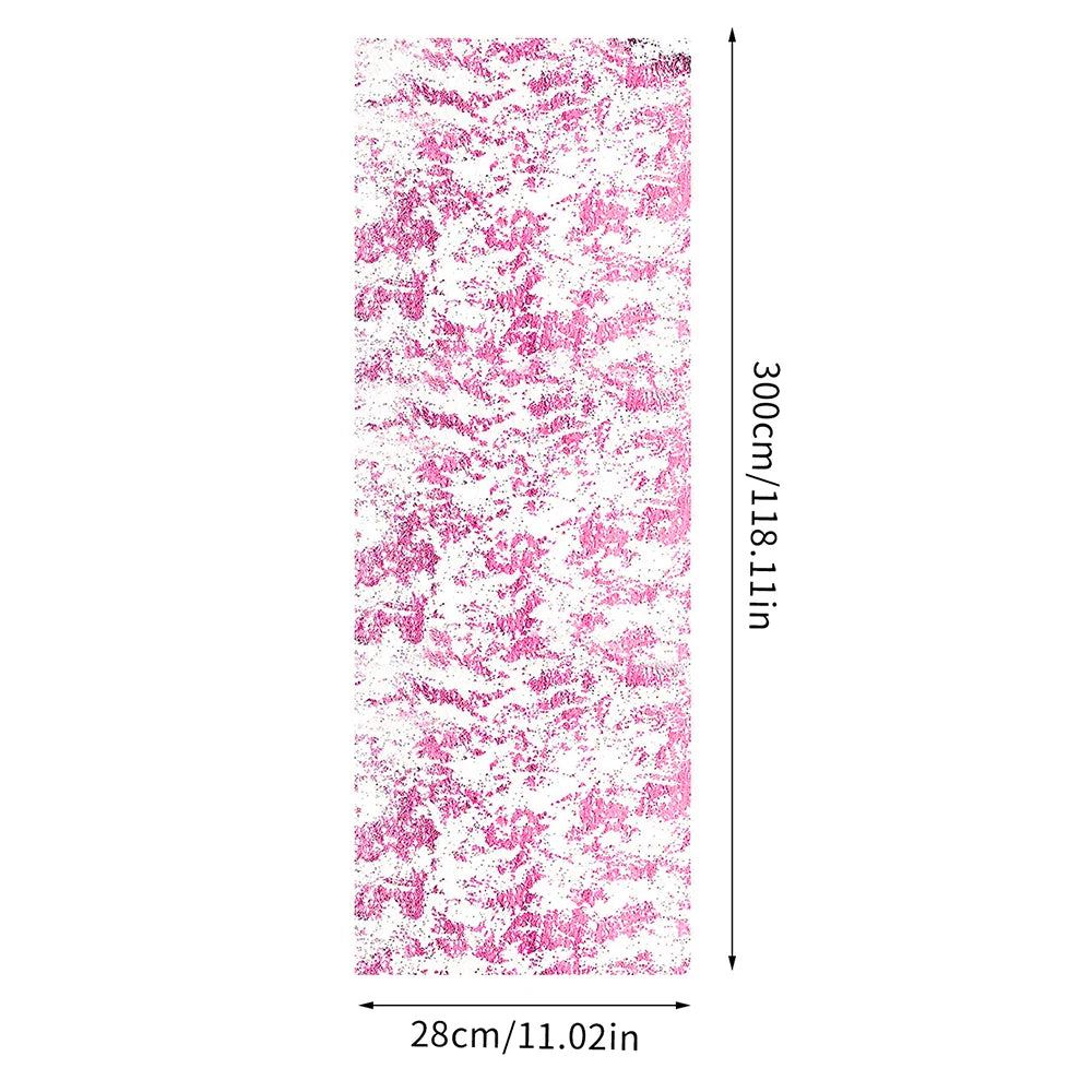 serviettes table pailletées or rose gold argent modernes 300x28cm festives dorées élégantes polyester