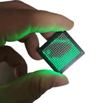 jouet led vert grille adhésif chargeur usb rechargeable dynamique gravité