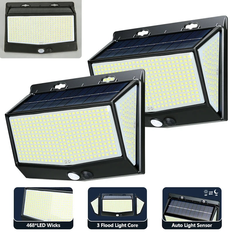 lampe solaire extérieure moderne capteur mouvement waterproof ip65 led noire opalique