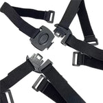 support sac dos pliant brompton aluminium alliage noir clips bandes élastiques ajustables sac dos
