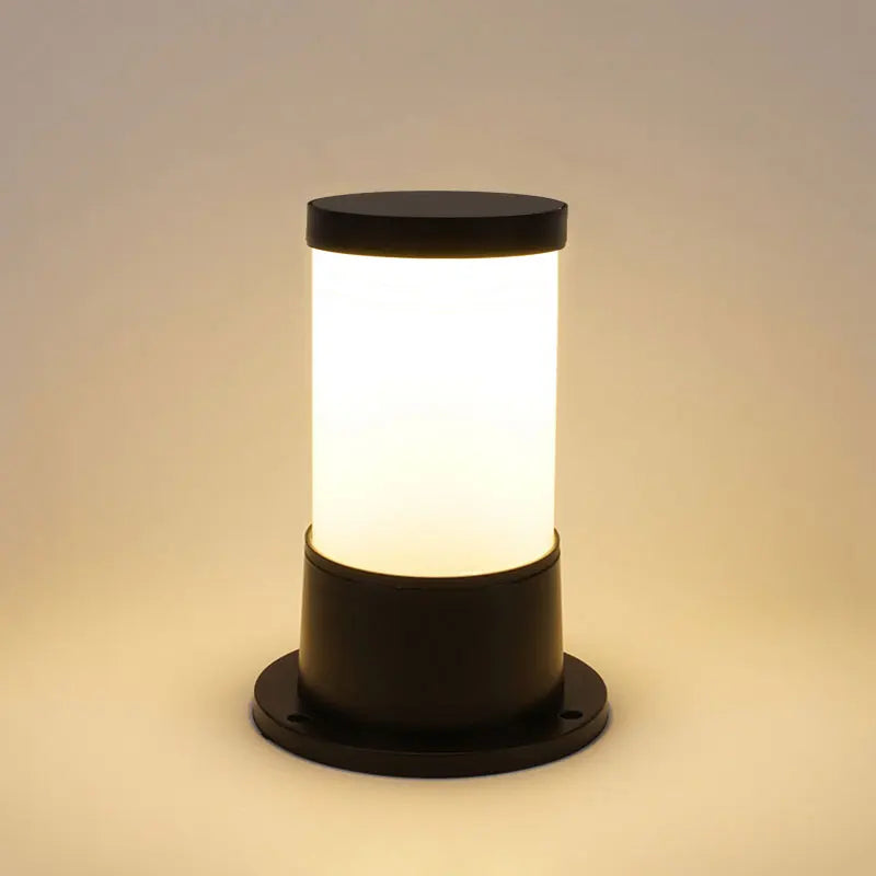 lampe table moderne noire adhésive basse consommation led flux lumineux faible ip65 e27 aluminium