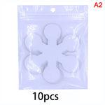 tapis bain antidérapant transparent rayures texturé moderne adhésif pack 6pcs