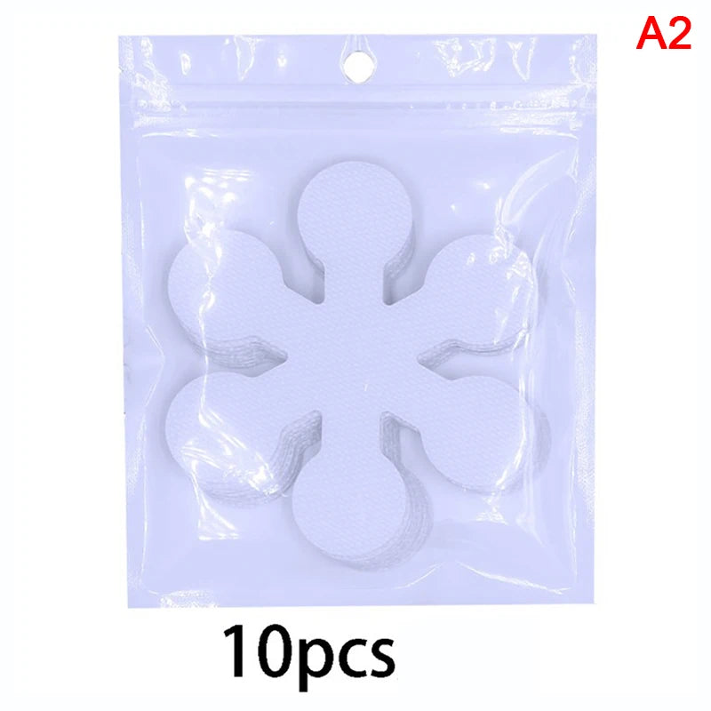 tapis bain antidérapant transparent rayures texturé moderne adhésif pack 6pcs