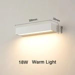lampe murale led moderne étanche ip65 noir 20cm 30cm 50cm câble électrique verre