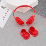 écouteurs pliables enfant modernes marron vert rouge jaune blanc noir rose violet mat opaques