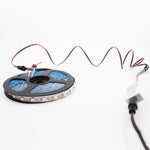 câbles électrique extension 24v led 2pin 3pin 4pin 5pin noir rouge vert bleu