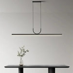 lampe suspendue moderne minimaliste led blanc noir flux lumineux variable facile certifications multiples