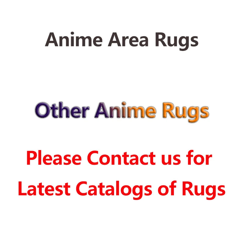 tapis dragon ball personnages dessins animés noir blanc bleu orange rose jaune gris