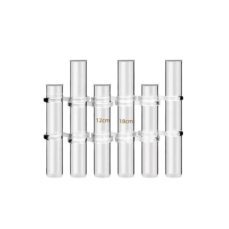 vases verre transparent modernes decoration table plantes hydroponiques arrangement floral mariage fete