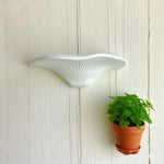 support mural moderne bougies champignon rayures vertes orange rouge blanc adhésif