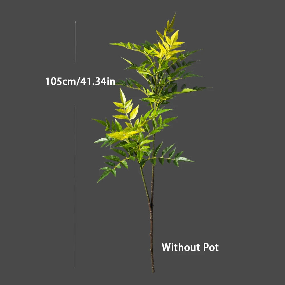 plante artificielle arbuste feuilles vertes pot blancintérieur décoration vert ornement plastiqueextérieur nature