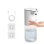 distributeur automatique savon noir blanc rechargeable tactile moderne minimaliste