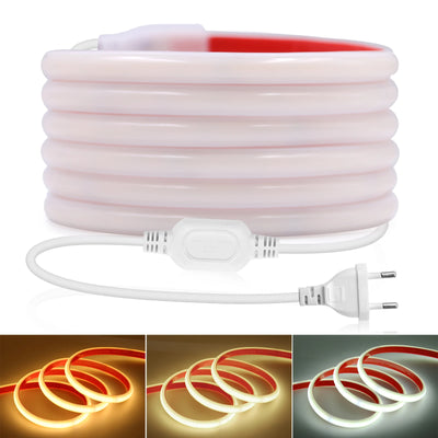Ruban LED COB découpable 10cm blanc chaud