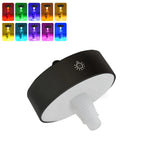 lampe bouteille vin transparente étiquette rouge imprimée fruits moderne led rechargeable