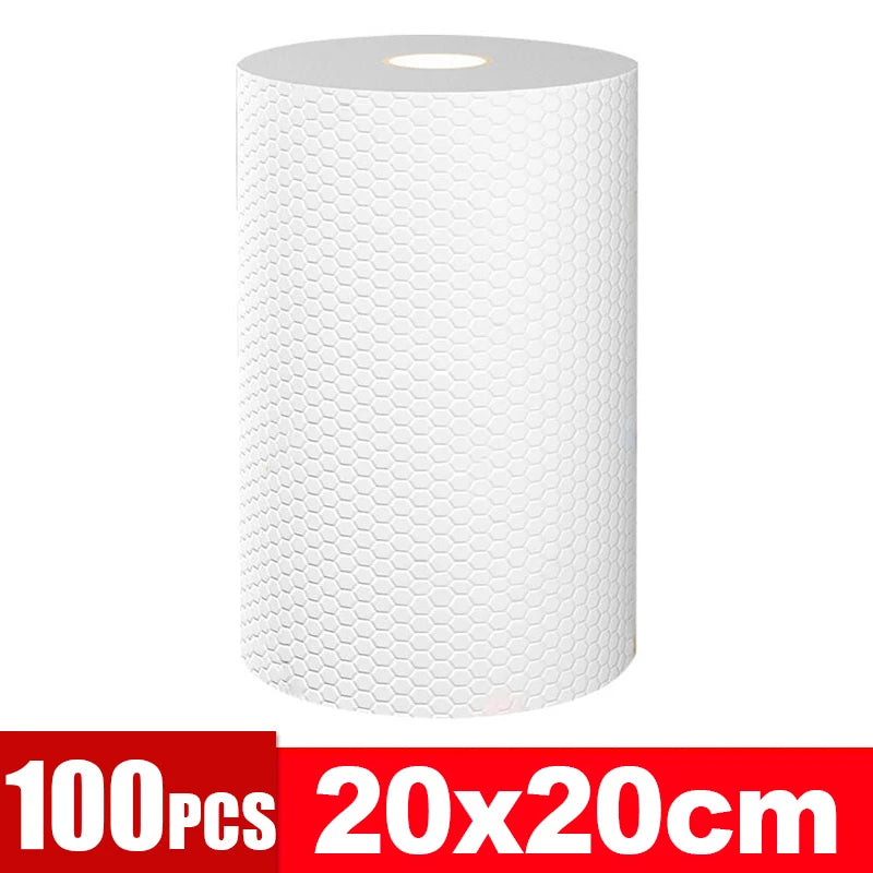 serviettes cuisine blanc texturées moderne non tissées réutilisables pack 300 pièces