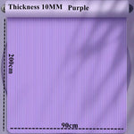 tapis yoga 200x90cm noir violet rose vert rayures antislip épais 10mm débutant moderne confortable