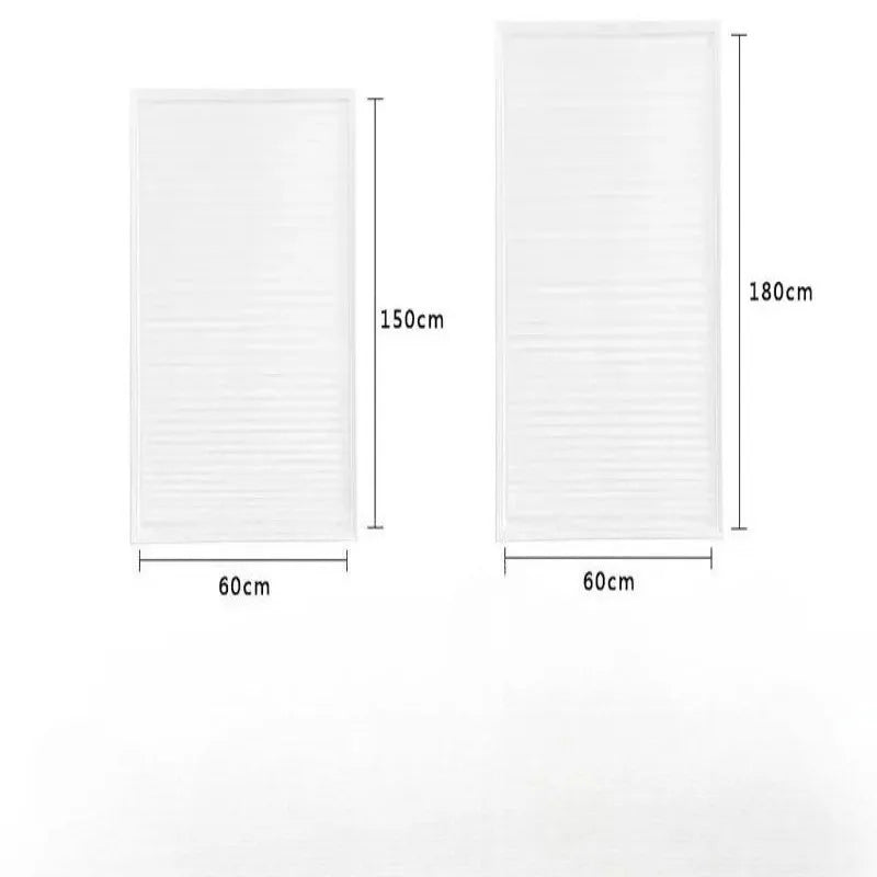 store plissé adhésif blanc moderne 150cm 180cm 60cm opaque plissé clips intérieur extérieur latéral