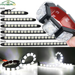 bande led flexible adhésive carrés lumineux noir blanc moderne fonctionnelle 12v 6led 2000 lumens