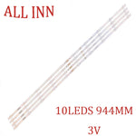 barres lumineuses led blanc rose modernes 10 leds 944mm 3v tension opaques lisses