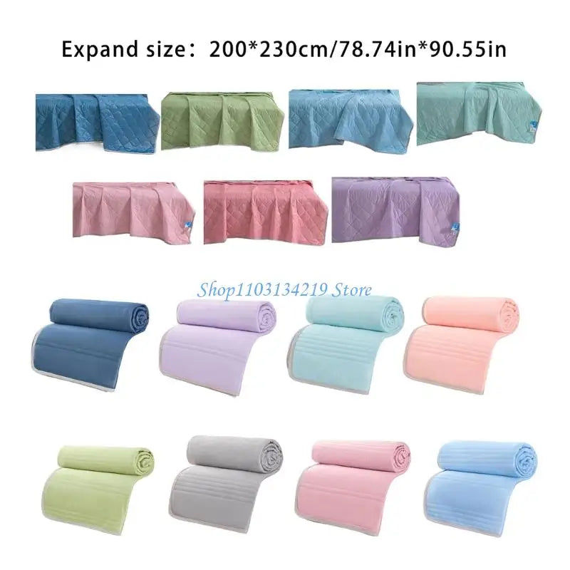 couverture polyestère moderne rose vert bleu motif géométrique opacité 200x230cm fixation