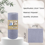 serviettes cuisine réutilisables microfibre rose bleu vert gris modernes tringle bois