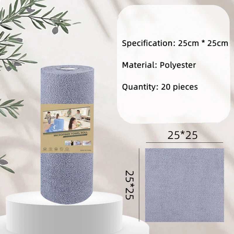 serviettes cuisine réutilisables microfibre rose bleu vert gris modernes tringle bois