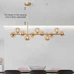 suspension luminaire moderne boule verre blanc translucide salon cuisine salle manger led noir