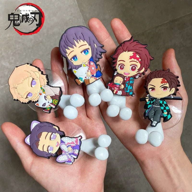 porte brosse dents porte serviette cartoon demon slayer salle bain accessoire enfant mignon personnages