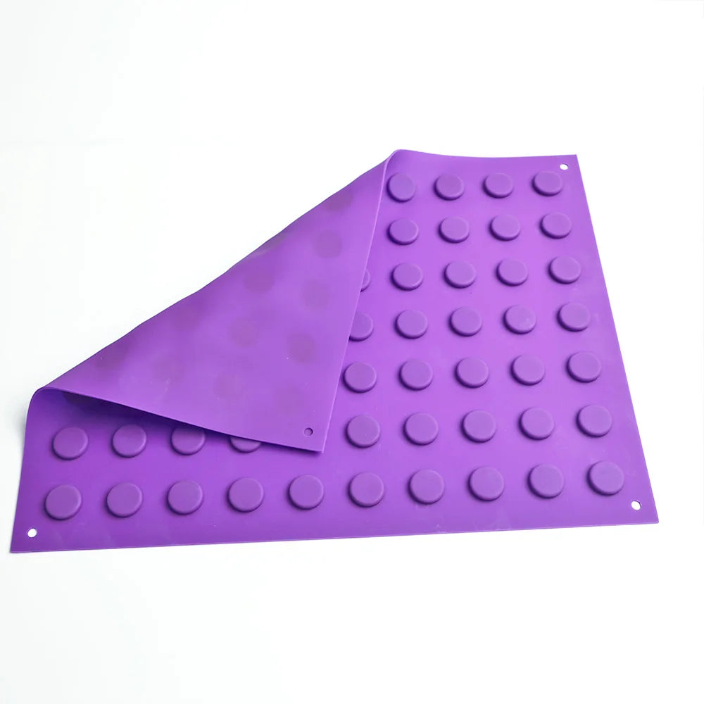 tapis protection violet grands points circulaires moderne autoclavable réutilisable antidérapant chirurgical