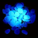 luminescentes bleu vert rose jaune modernes décoratives 500pcs 100pcs translucentes ovales