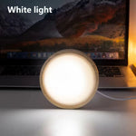 bases lampe led bois moderne plateau lumineux interrupteur câble usb décoration chambre noel