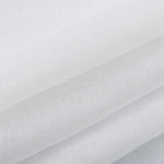 rideau blanc translucide moderne 100% polyester léger fenêtre chambre salon accessoires facile