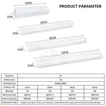 lampe induction corporelle rechargeable blanc moderne minimaliste clips chargeur 10cm 20cm 30cm 50cm