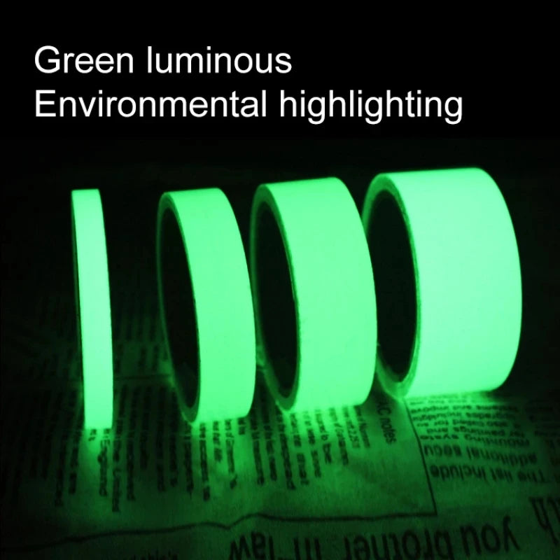 ruban lumineux vert fluo auto adhésif 3m 5m décor moderne stickers