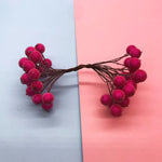 décoration noël guirlande artificielle boules rondes rouge bleu blanc marron naturel intérieur 40 pièces