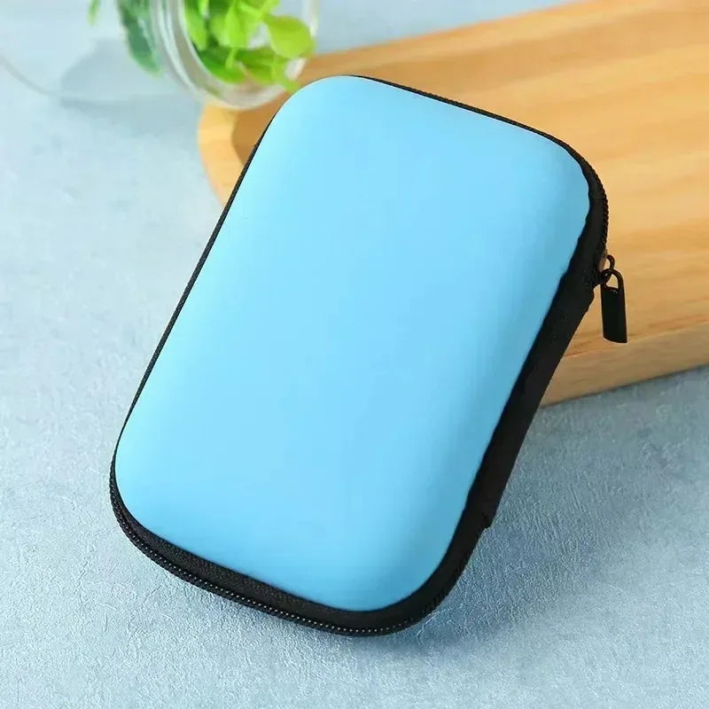 étui carte jeu société noir bleu rouge violet orange moderne réutilisable fermeture glissière pochette